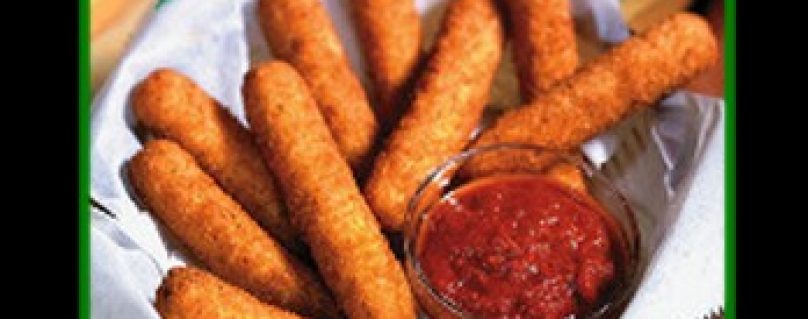 Fried Mozzarella Sticks – 6 Pieces